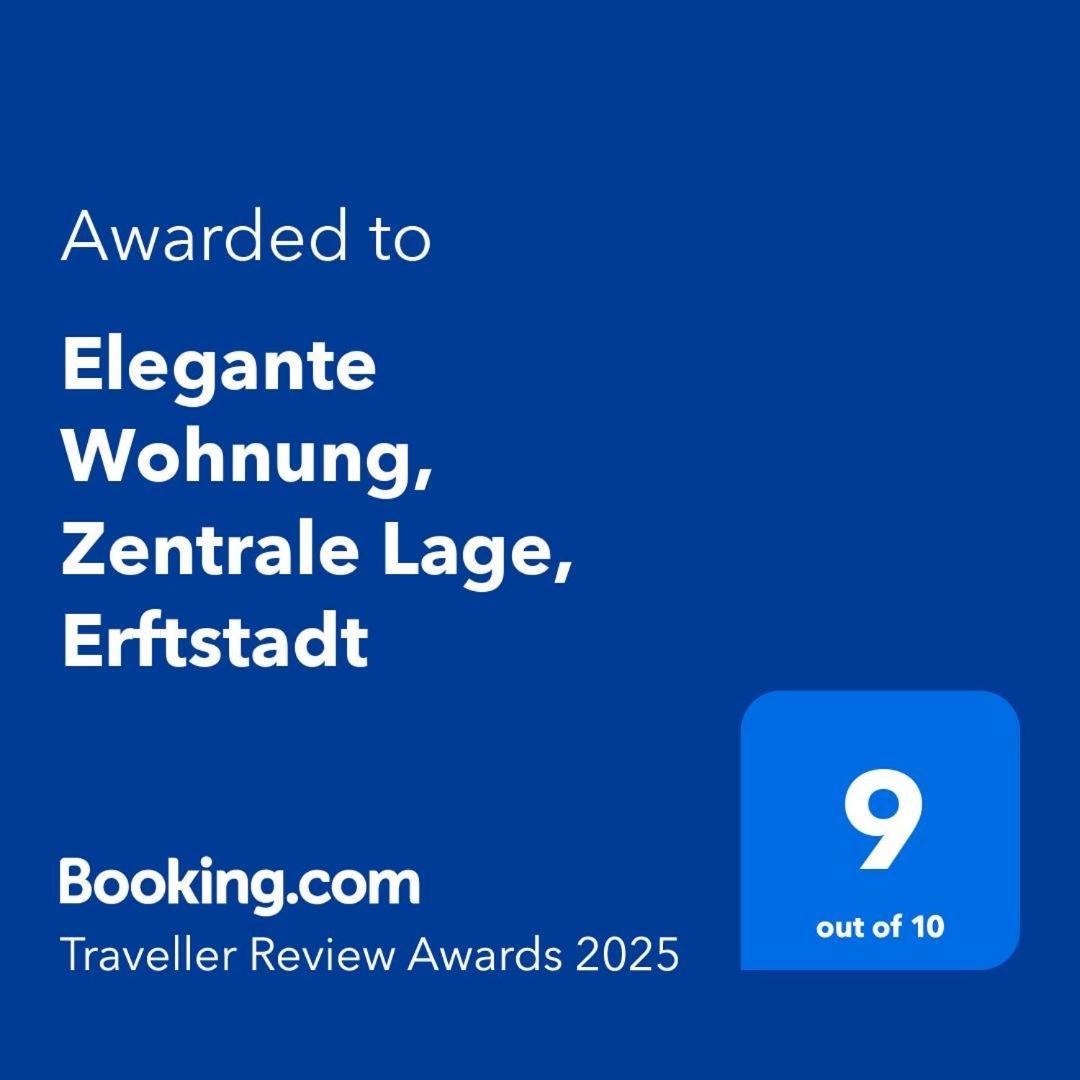 Elegante Apartment In Erftstadt Mit Balkon, Zentral, Bahnhof Nah, Phantasialand Bruehl Bei Cologne Eksteriør bilde